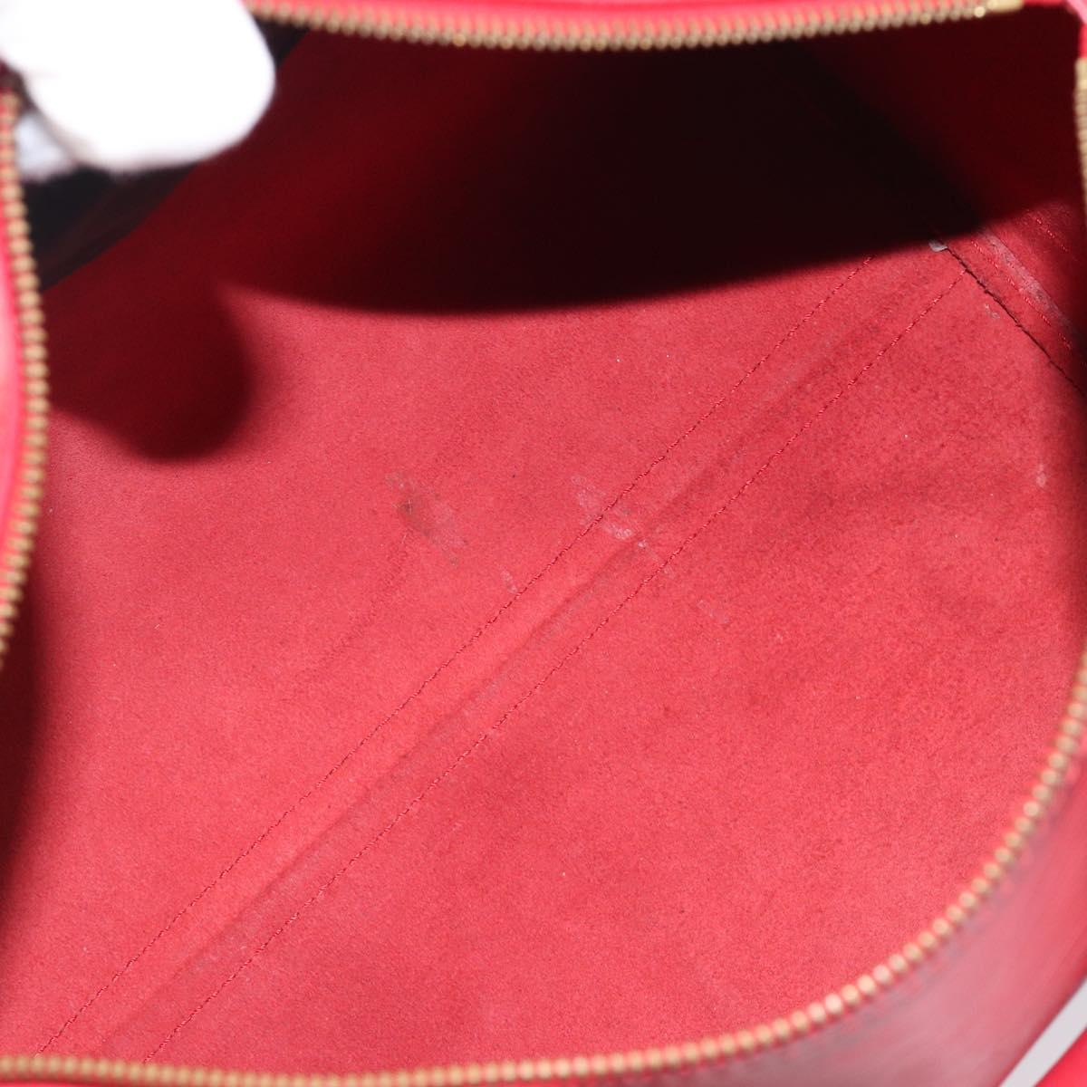 LOUIS VUITTON Epi Speedy 30 Hand Bag Castilian Red M43007 LV Auth ep15983A