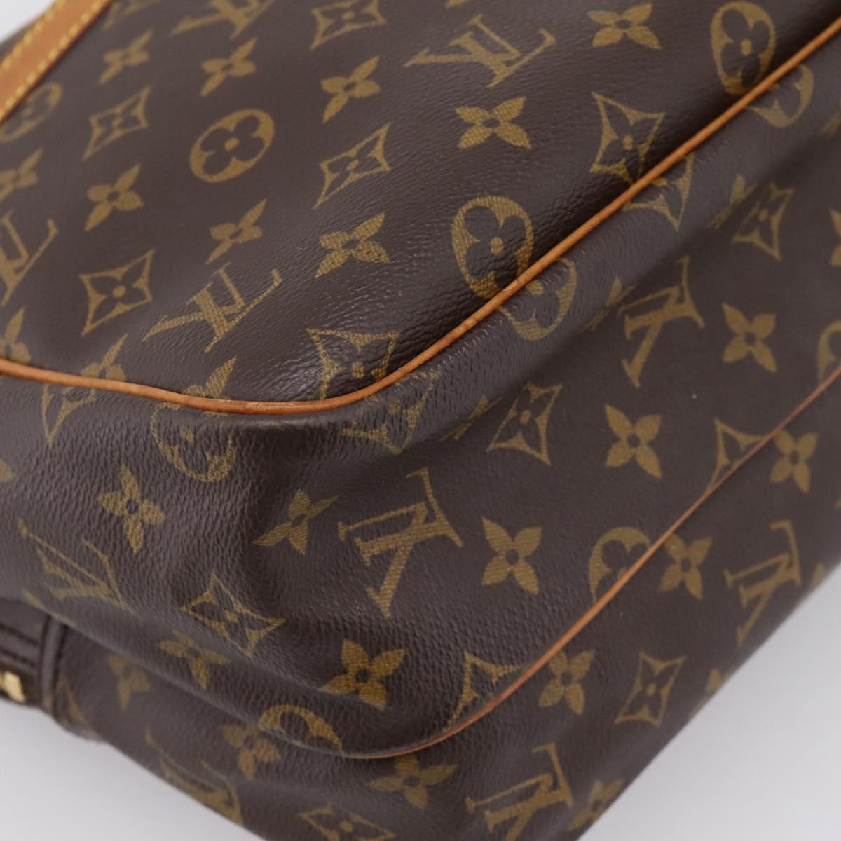 LOUIS VUITTON Monogram Reporter GM Shoulder Bag M45252 LV Auth ep15986
