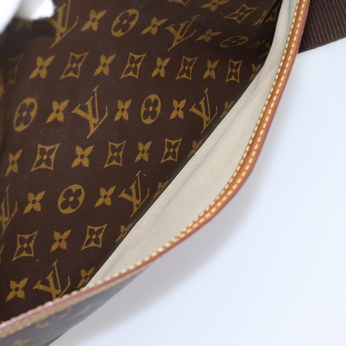 LOUIS VUITTON Monogram Reporter GM Shoulder Bag M45252 LV Auth ep15986