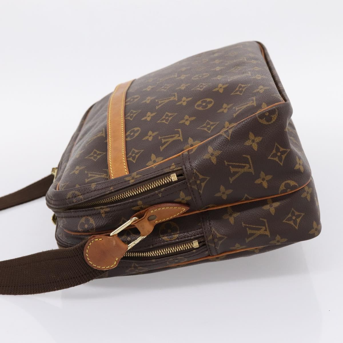 LOUIS VUITTON Monogram Reporter GM Shoulder Bag M45252 LV Auth ep15986