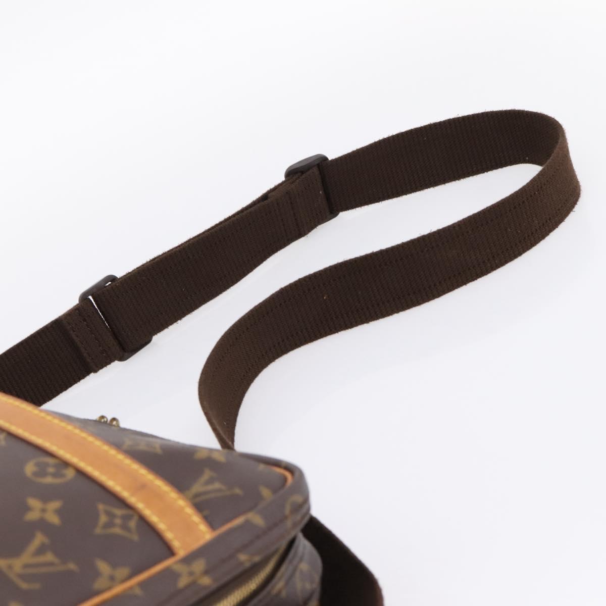 LOUIS VUITTON Monogram Reporter GM Shoulder Bag M45252 LV Auth ep15986