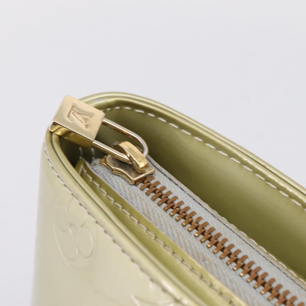 LOUIS VUITTON Monogram Vernis Houston Hand Bag Gris M91053 LV Auth ep15992