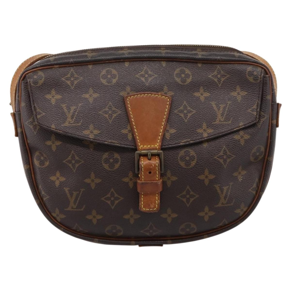 LOUIS VUITTON Monogram Jeune Fille GM Shoulder Bag M51225 LV Auth ep15993