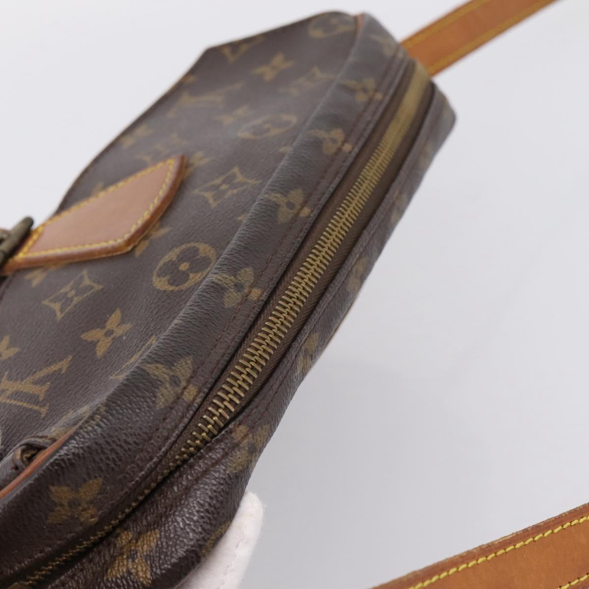 LOUIS VUITTON Monogram Jeune Fille GM Shoulder Bag M51225 LV Auth ep15993