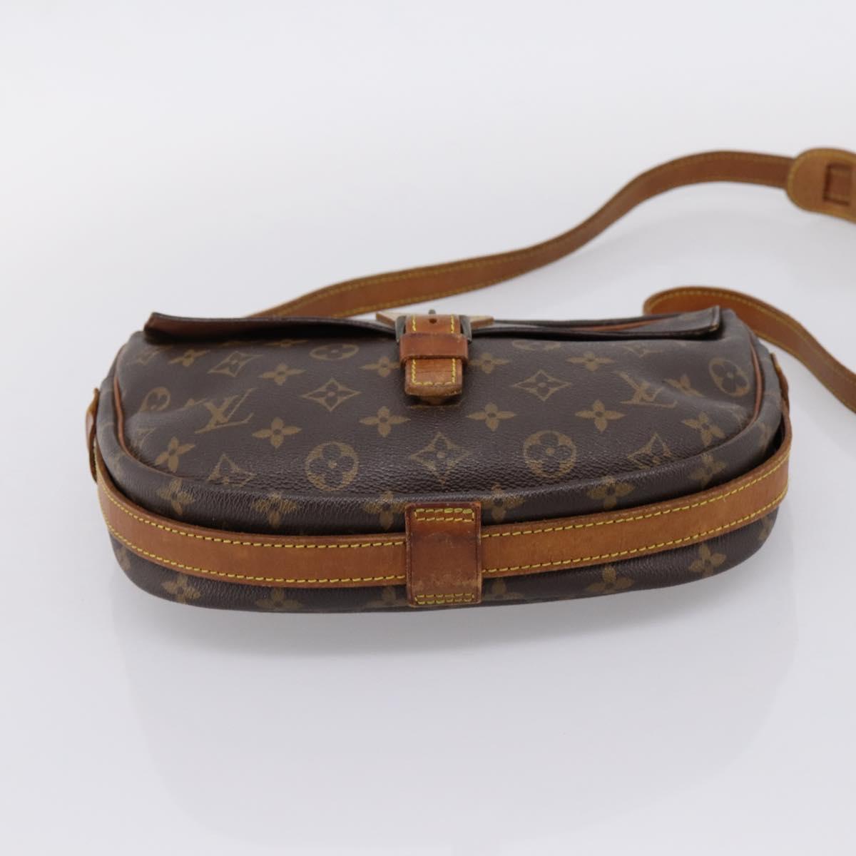 LOUIS VUITTON Monogram Jeune Fille GM Shoulder Bag M51225 LV Auth ep15993
