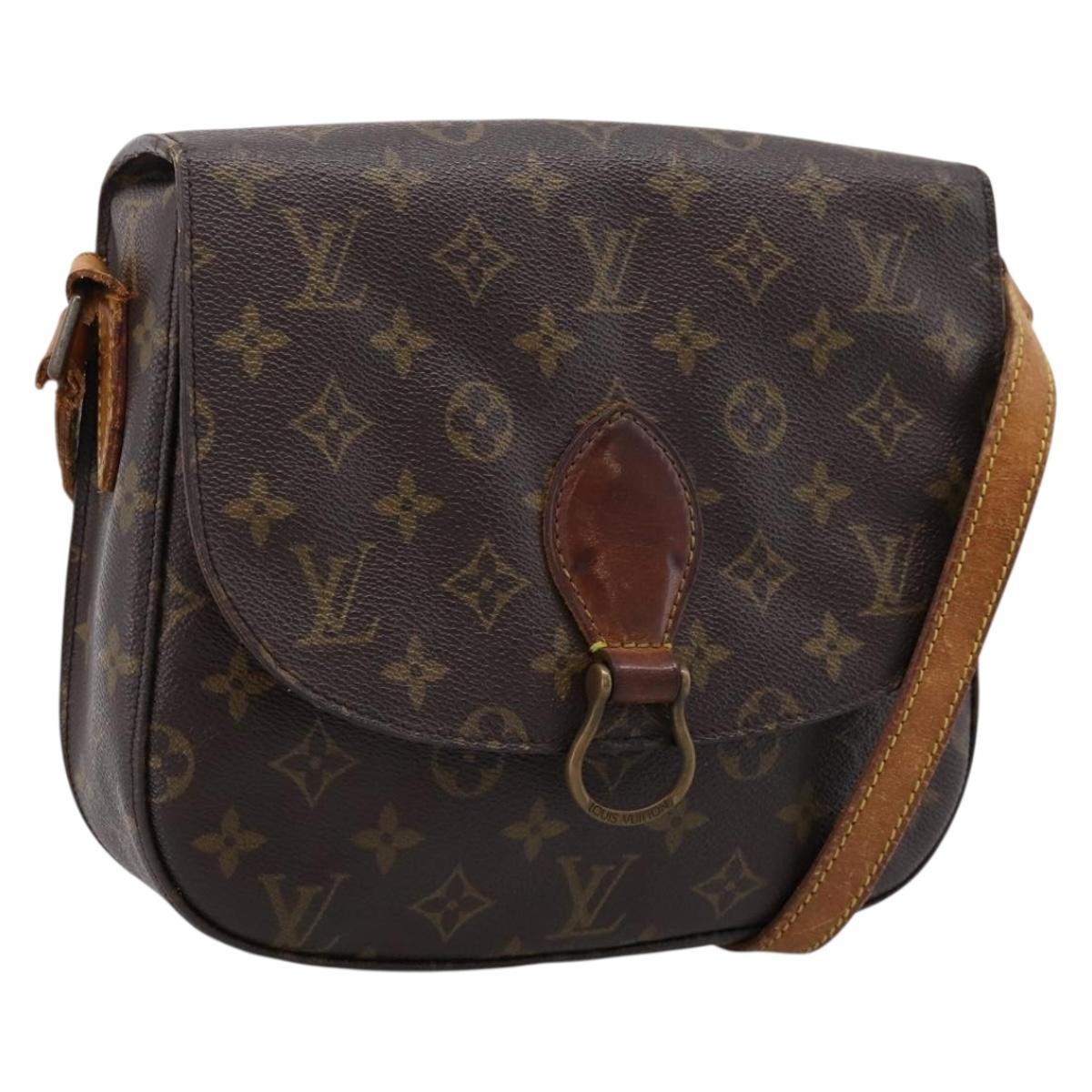 LOUIS VUITTON Monogram Saint Cloud GM Shoulder Bag M51242 LV Auth ep15994