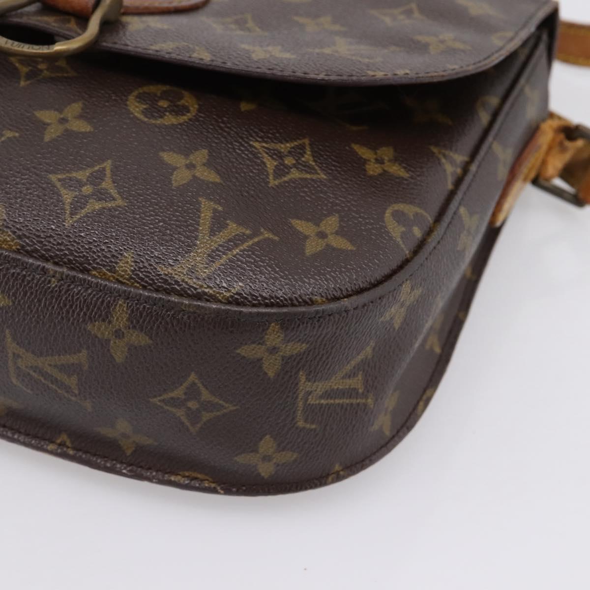 LOUIS VUITTON Monogram Saint Cloud GM Shoulder Bag M51242 LV Auth ep15994
