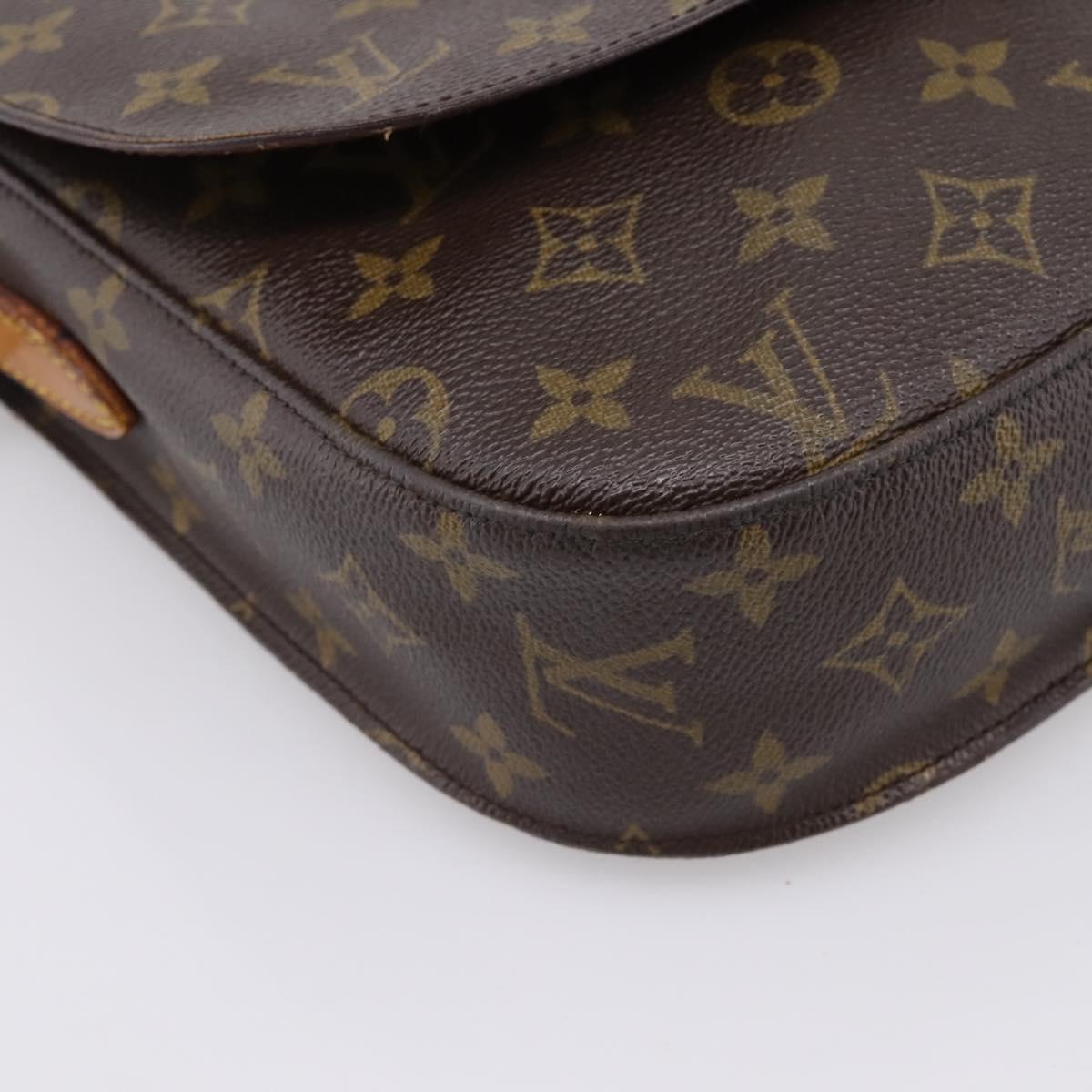 LOUIS VUITTON Monogram Saint Cloud GM Shoulder Bag M51242 LV Auth ep15994