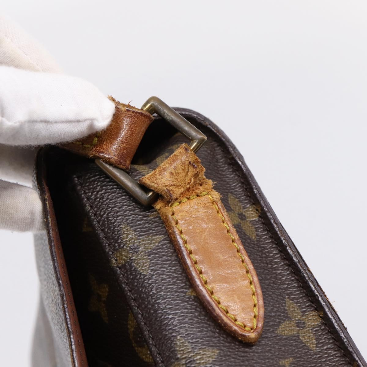LOUIS VUITTON Monogram Saint Cloud GM Shoulder Bag M51242 LV Auth ep15994