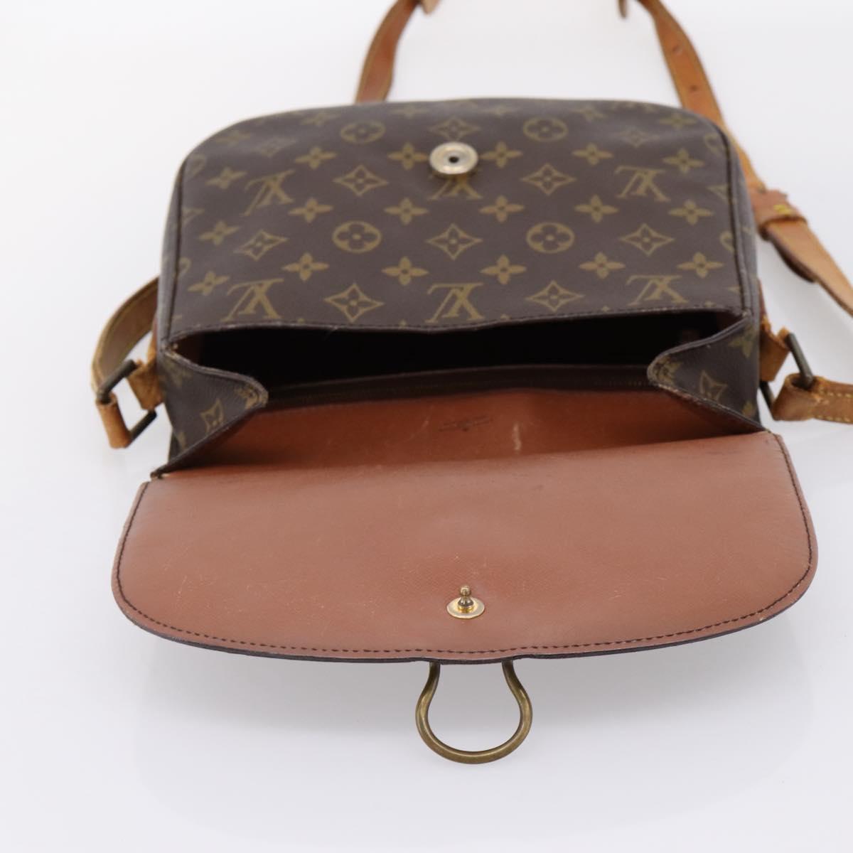 LOUIS VUITTON Monogram Saint Cloud GM Shoulder Bag M51242 LV Auth ep15994