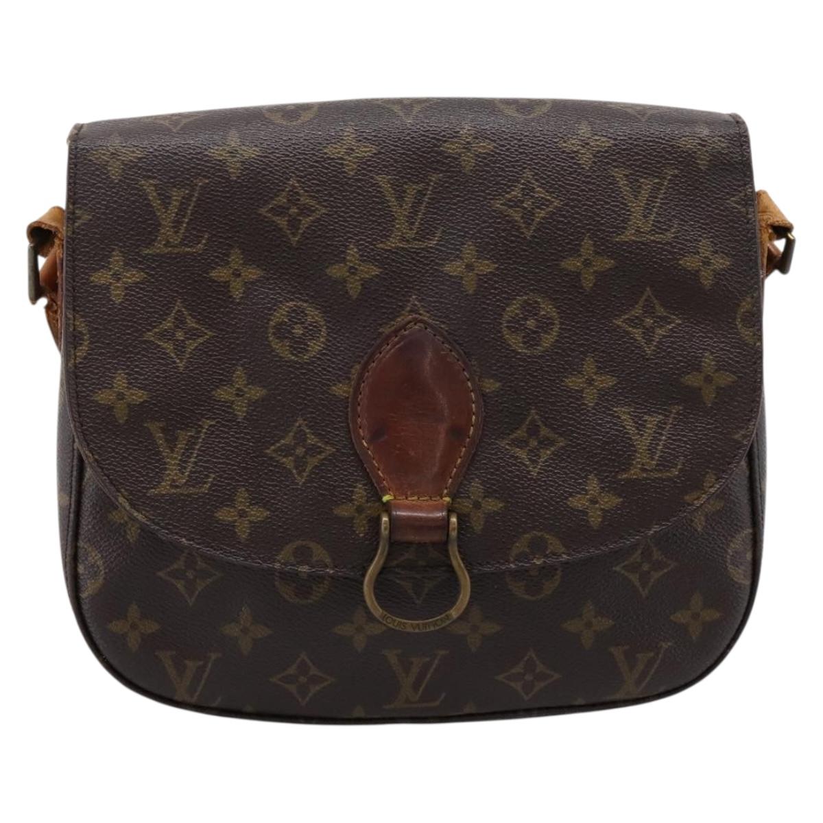 LOUIS VUITTON Monogram Saint Cloud GM Shoulder Bag M51242 LV Auth ep15994