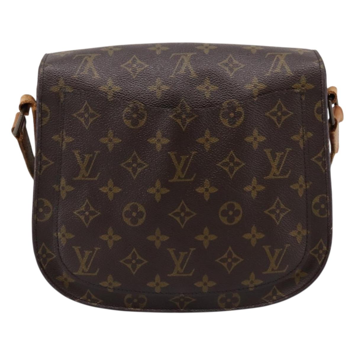 LOUIS VUITTON Monogram Saint Cloud GM Shoulder Bag M51242 LV Auth ep15994