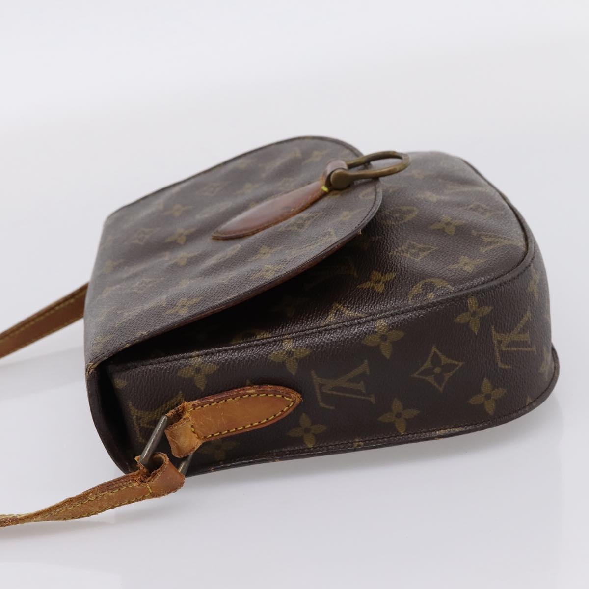 LOUIS VUITTON Monogram Saint Cloud GM Shoulder Bag M51242 LV Auth ep15994