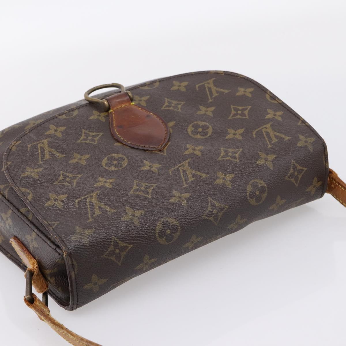 LOUIS VUITTON Monogram Saint Cloud GM Shoulder Bag M51242 LV Auth ep15994