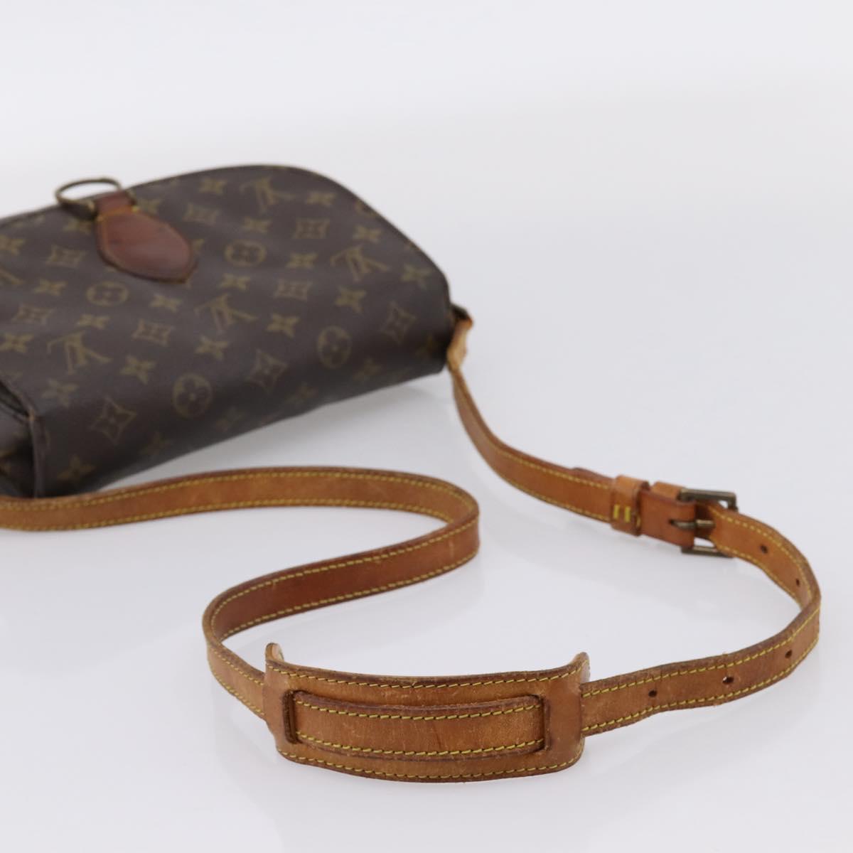 LOUIS VUITTON Monogram Saint Cloud GM Shoulder Bag M51242 LV Auth ep15994