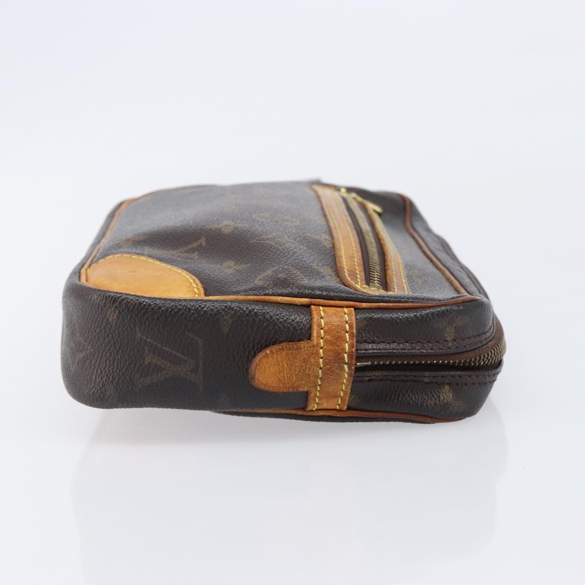 LOUIS VUITTON Monogram Marly Dragonne GM Clutch Bag M51825 LV Auth ep15995