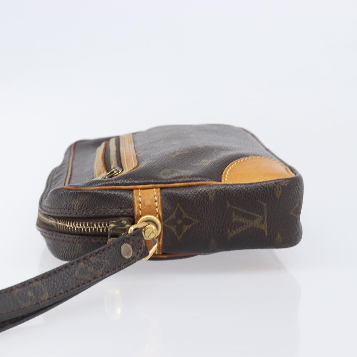 LOUIS VUITTON Monogram Marly Dragonne GM Clutch Bag M51825 LV Auth ep15995