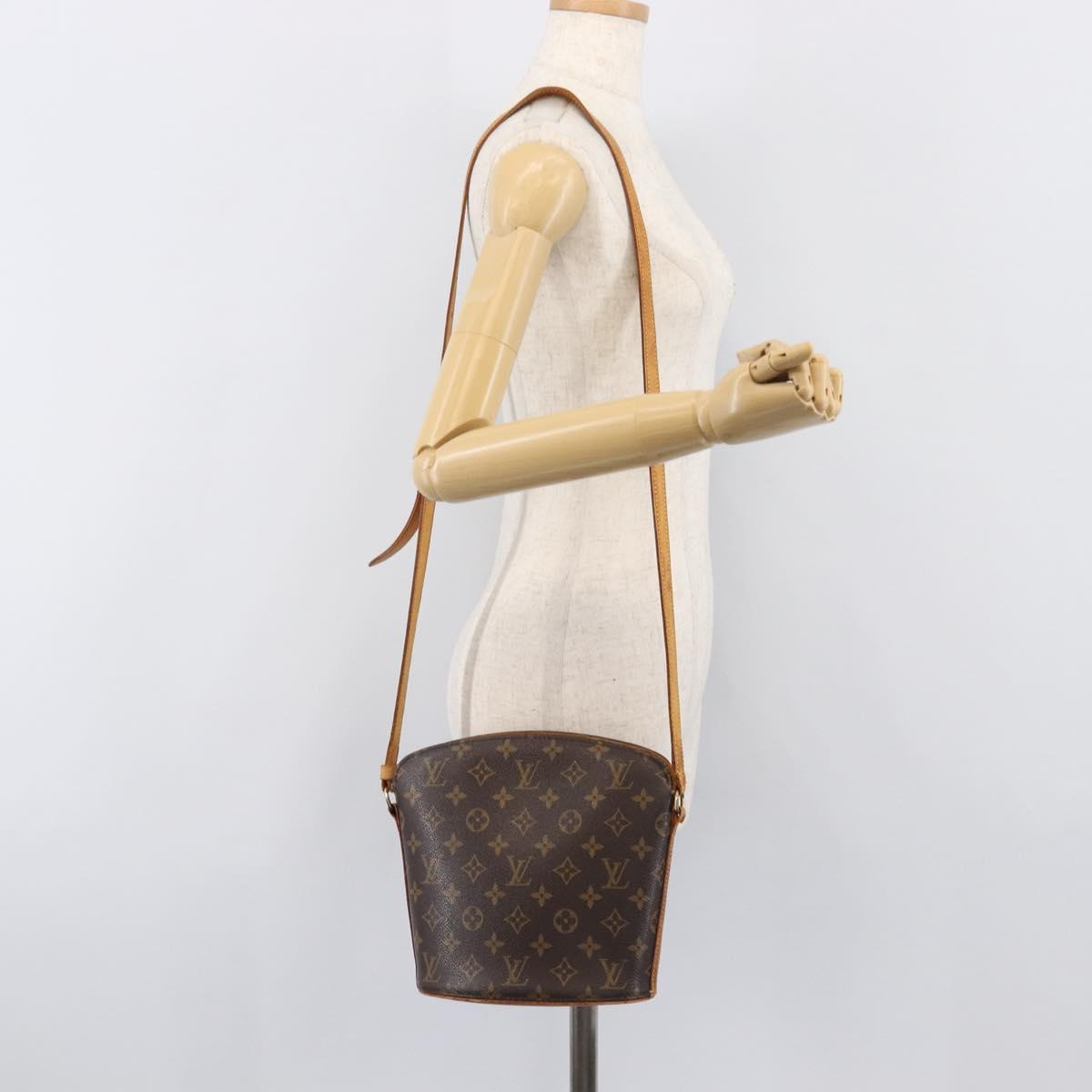 LOUIS VUITTON Monogram Drouot Shoulder Shoulder Bag M51290 LV Auth ep16001