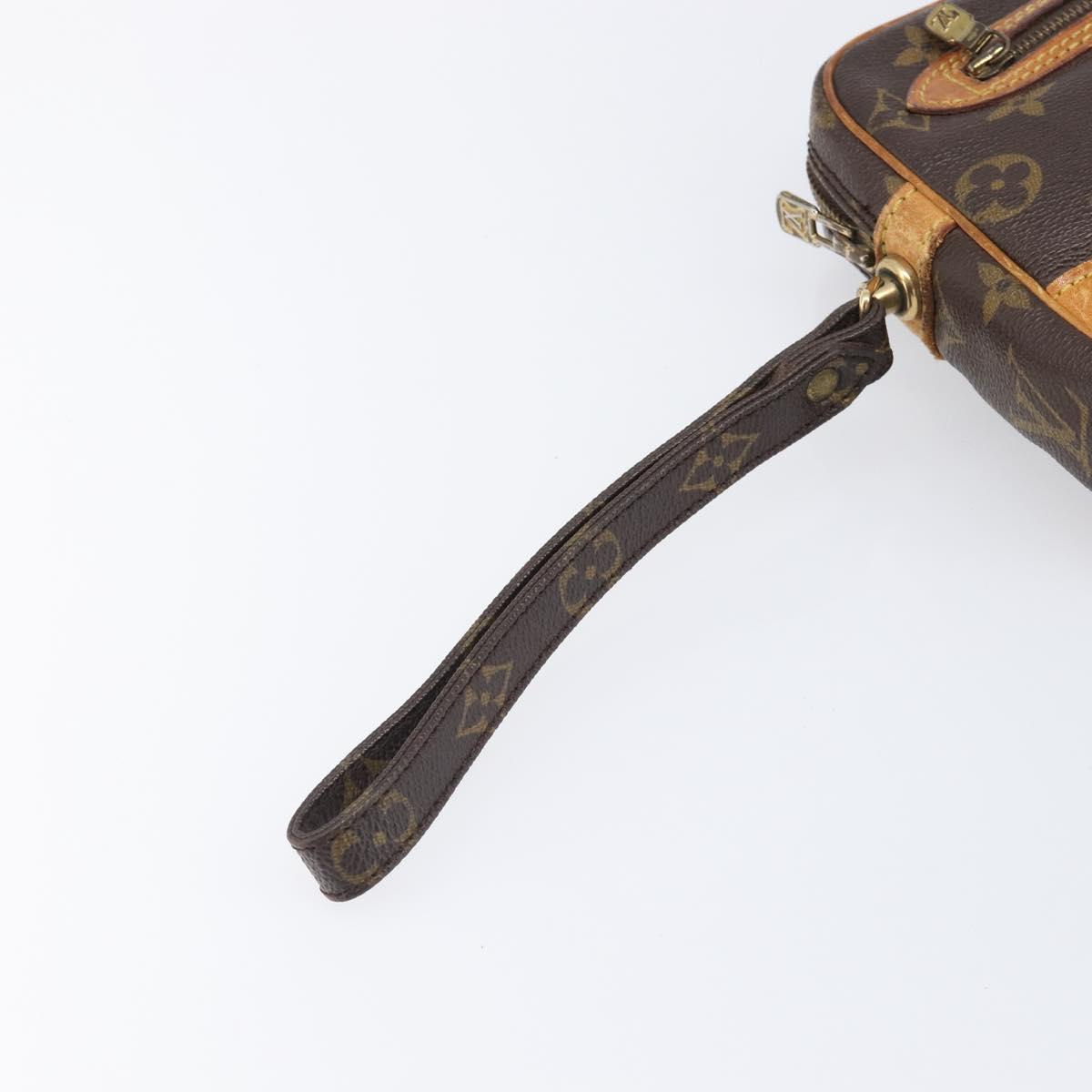 LOUIS VUITTON Monogram Marly Dragonne GM Clutch Bag M51825 LV Auth ep16003