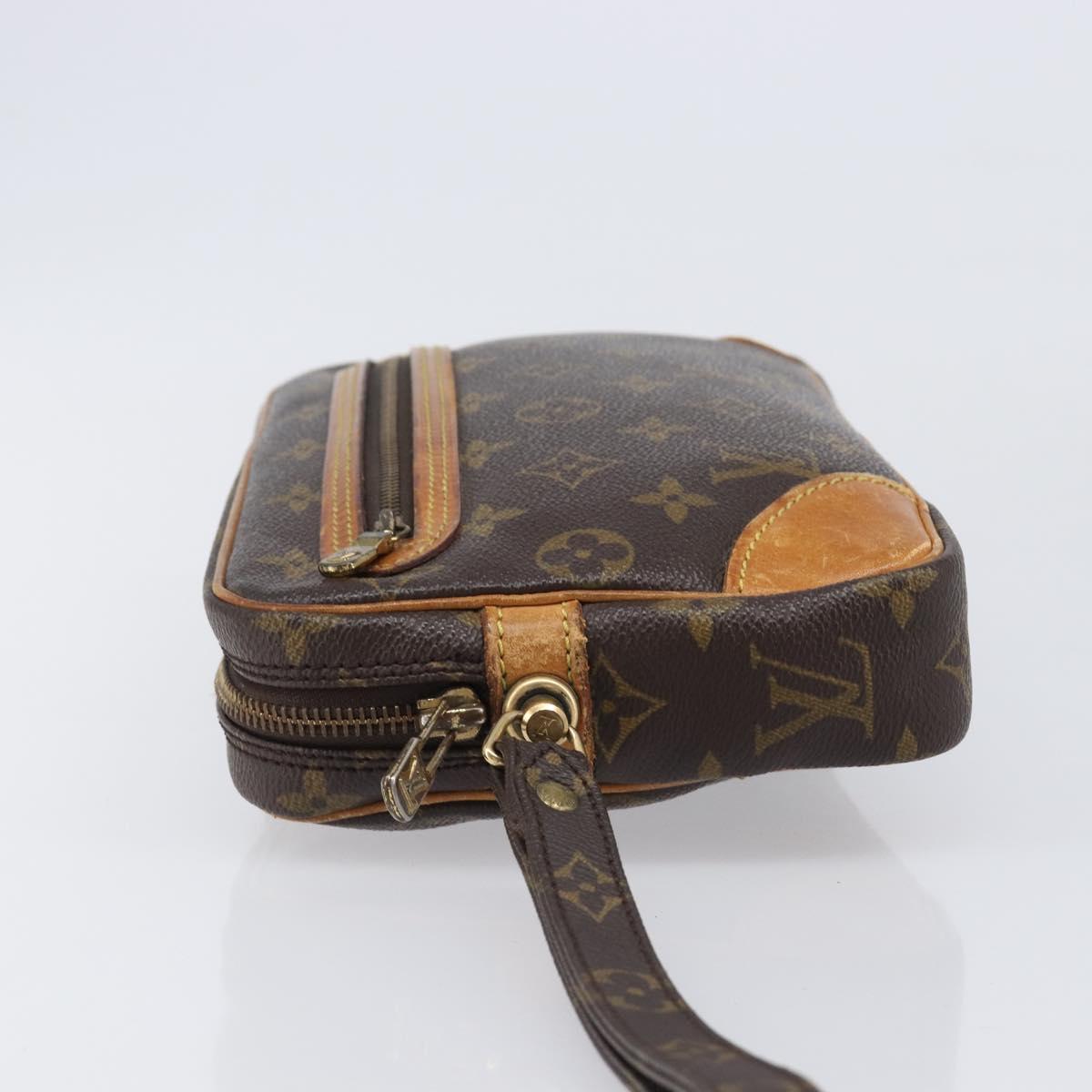 LOUIS VUITTON Monogram Marly Dragonne GM Clutch Bag M51825 LV Auth ep16003