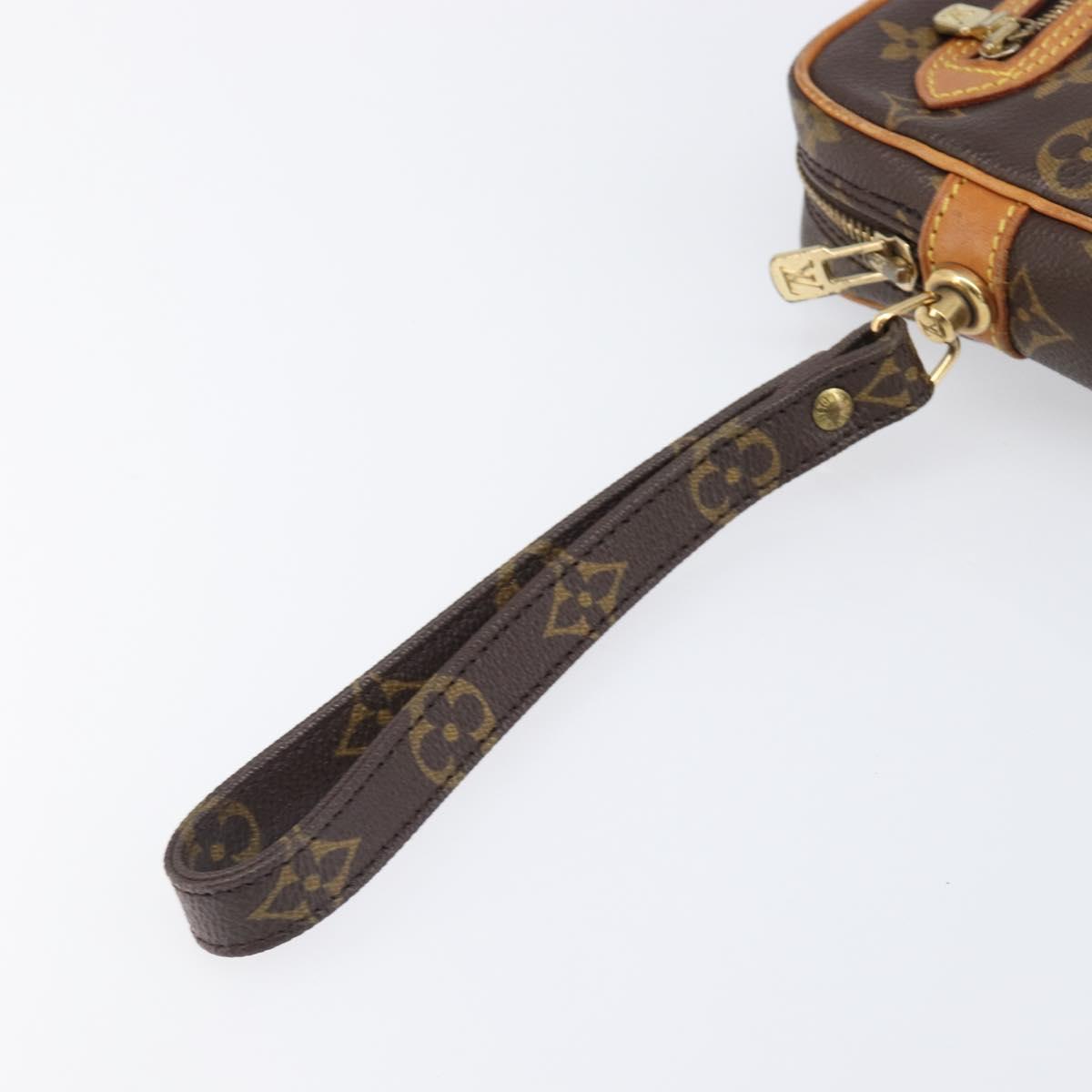LOUIS VUITTON Monogram Marly Dragonne GM Clutch Bag M51825 LV Auth ep16004