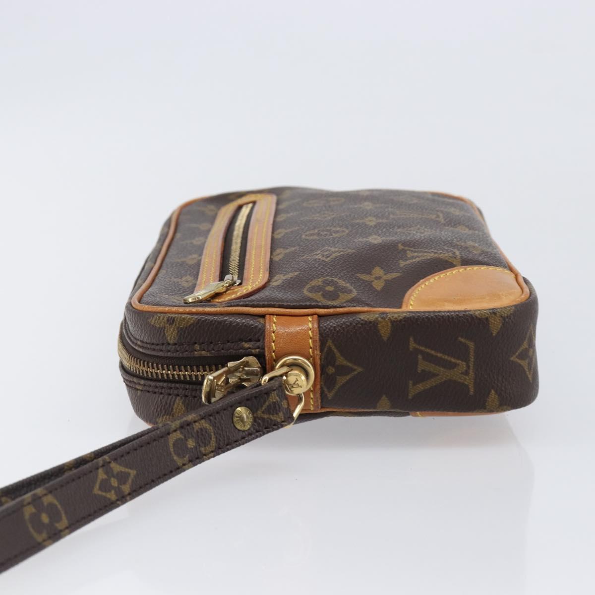 LOUIS VUITTON Monogram Marly Dragonne GM Clutch Bag M51825 LV Auth ep16004