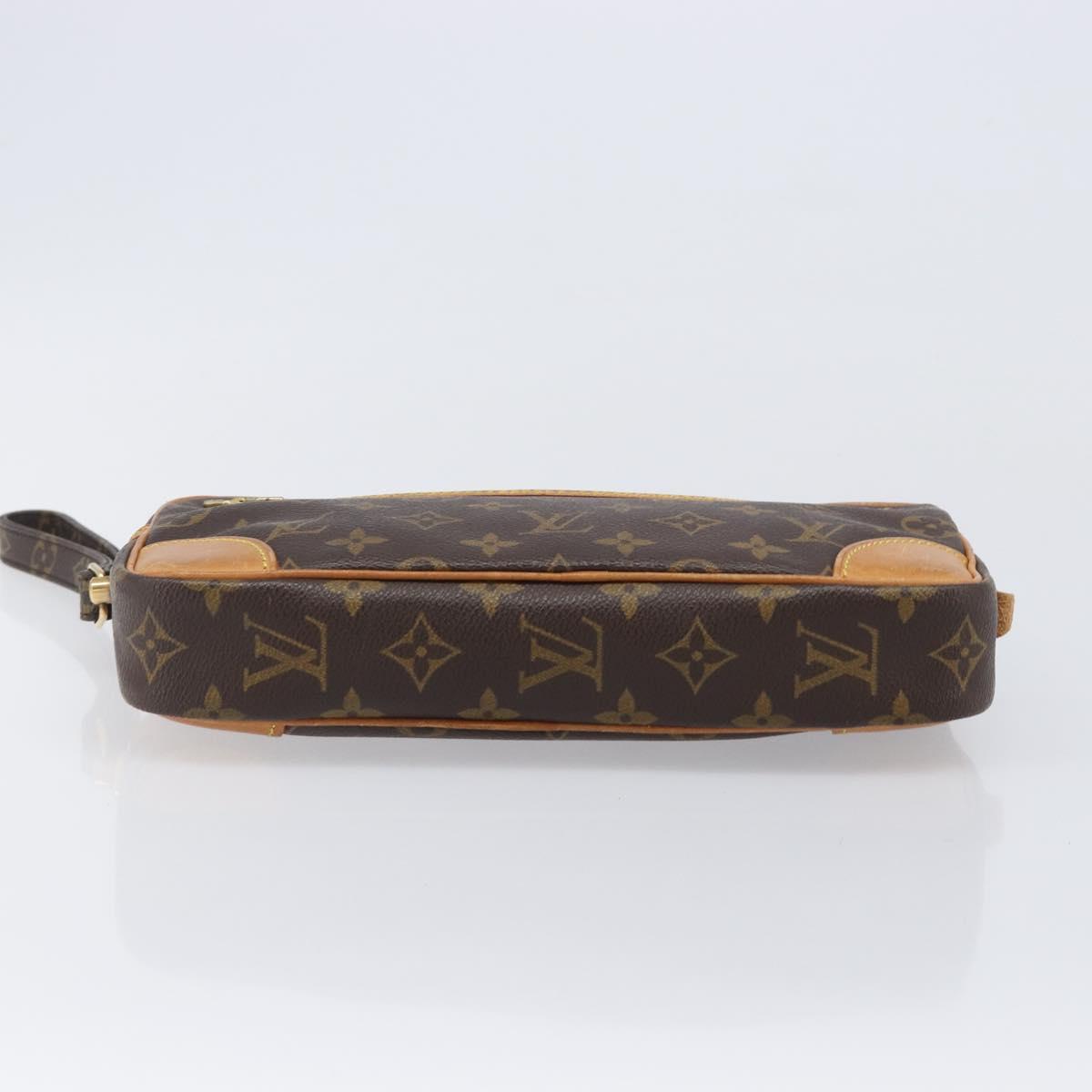 LOUIS VUITTON Monogram Marly Dragonne GM Clutch Bag M51825 LV Auth ep16004