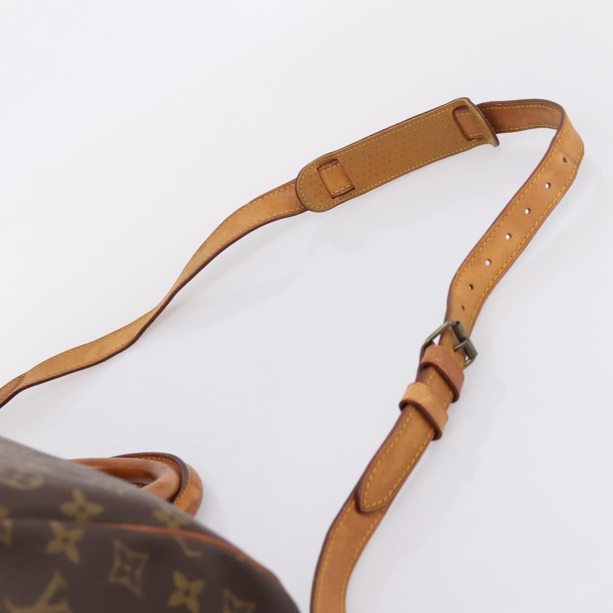 LOUIS VUITTON Monogram Keepall Bandouliere 60 Boston Bag M41412 LV Auth ep16005