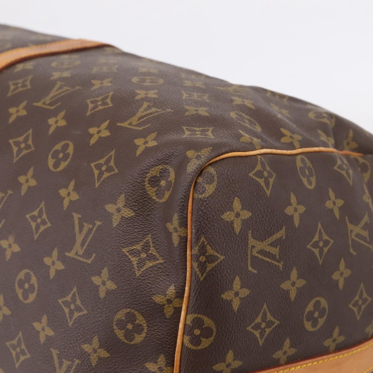 LOUIS VUITTON Monogram Keepall Bandouliere 60 Boston Bag M41412 LV Auth ep16005