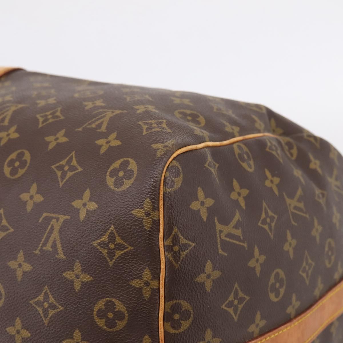 LOUIS VUITTON Monogram Keepall Bandouliere 60 Boston Bag M41412 LV Auth ep16005