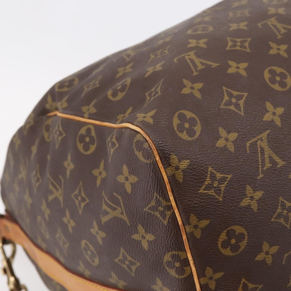 LOUIS VUITTON Monogram Keepall Bandouliere 60 Boston Bag M41412 LV Auth ep16005