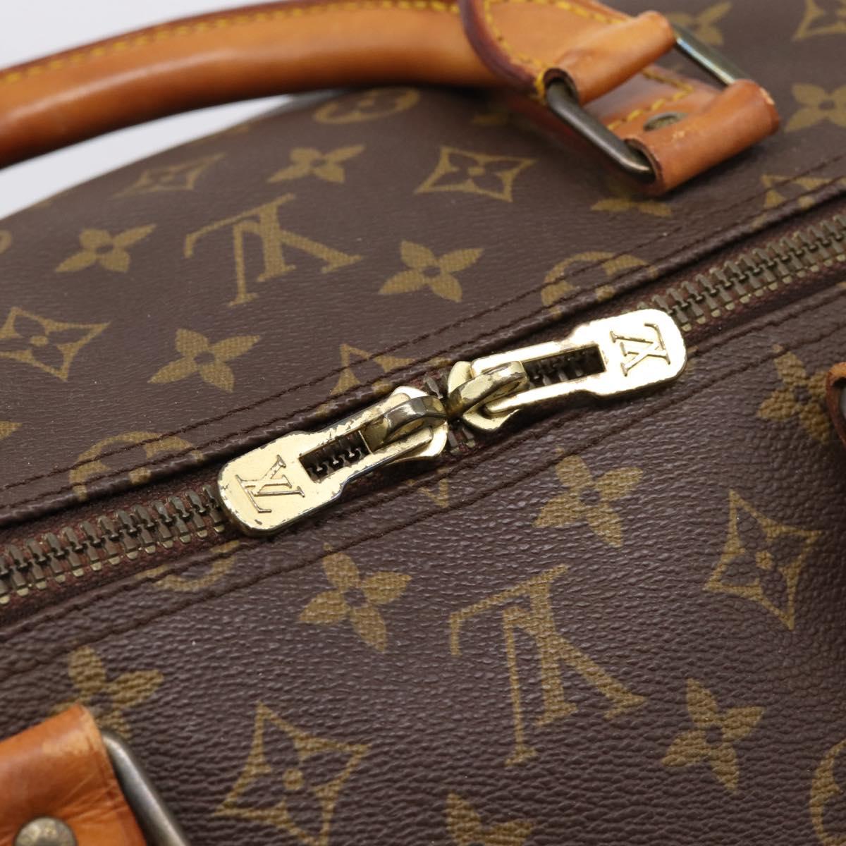 LOUIS VUITTON Monogram Keepall Bandouliere 60 Boston Bag M41412 LV Auth ep16005