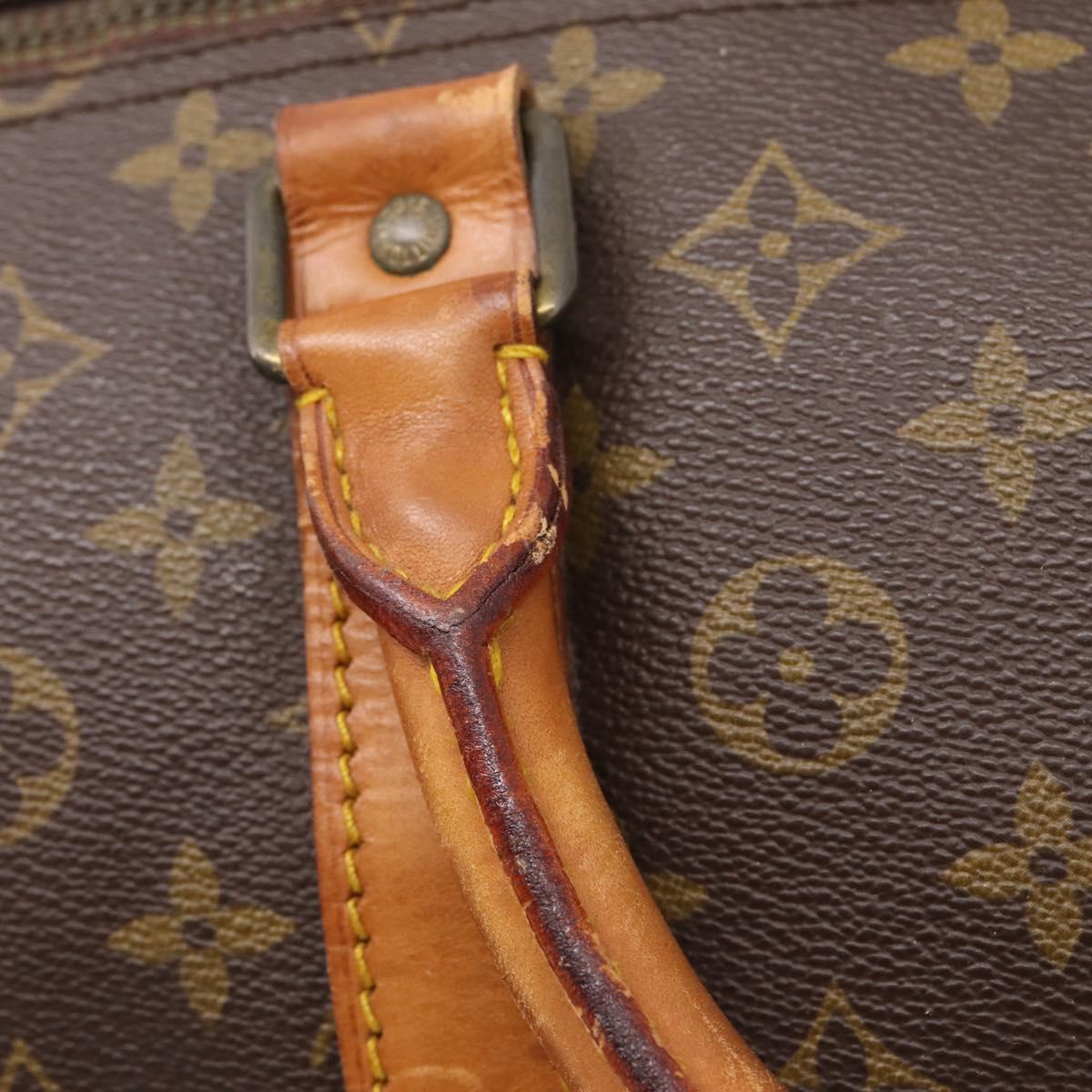 LOUIS VUITTON Monogram Keepall Bandouliere 60 Boston Bag M41412 LV Auth ep16005