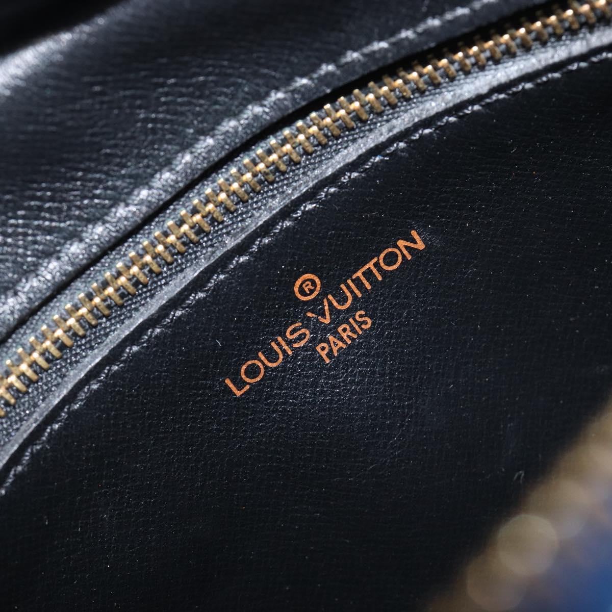 LOUIS VUITTON Epi Jeune Fille MM Shoulder Bag Toledo Blue M52155 LV Auth ep16006