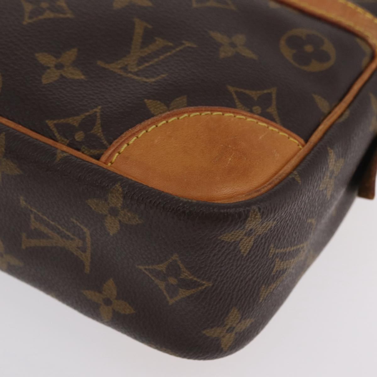 LOUIS VUITTON Monogram Compiegne 28 Clutch Bag M51845 LV Auth ep16014