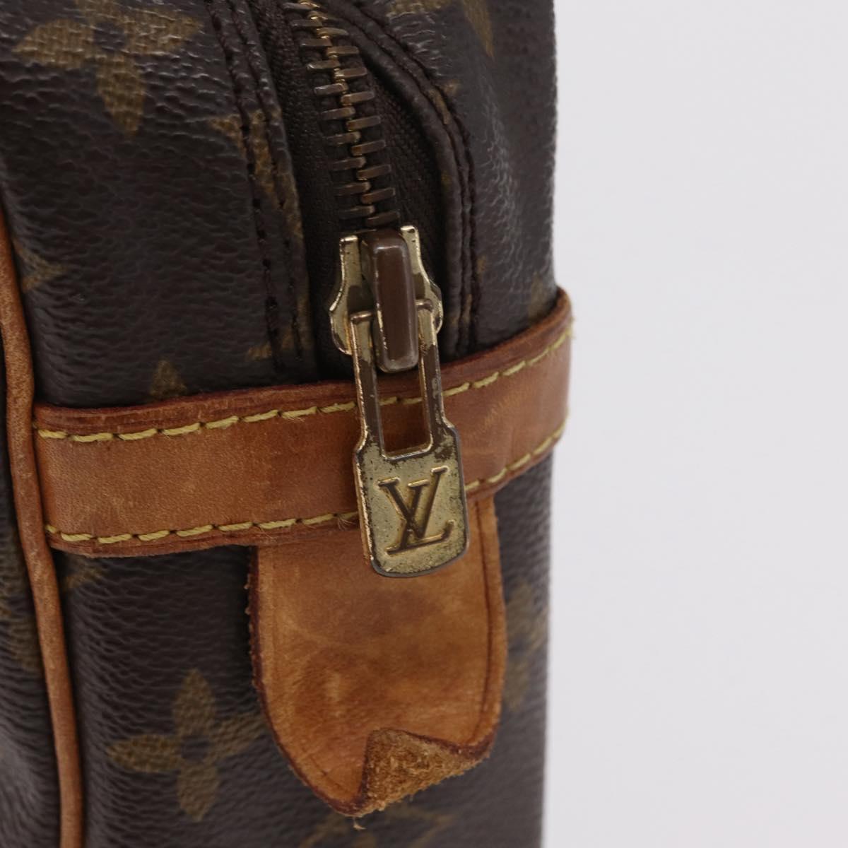 LOUIS VUITTON Monogram Compiegne 28 Clutch Bag M51845 LV Auth ep16014