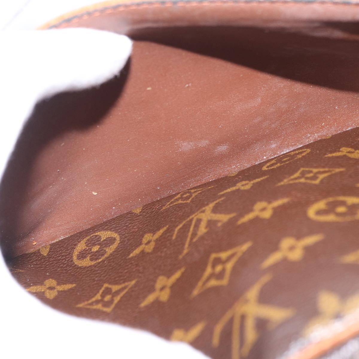 LOUIS VUITTON Monogram Compiegne 28 Clutch Bag M51845 LV Auth ep16014
