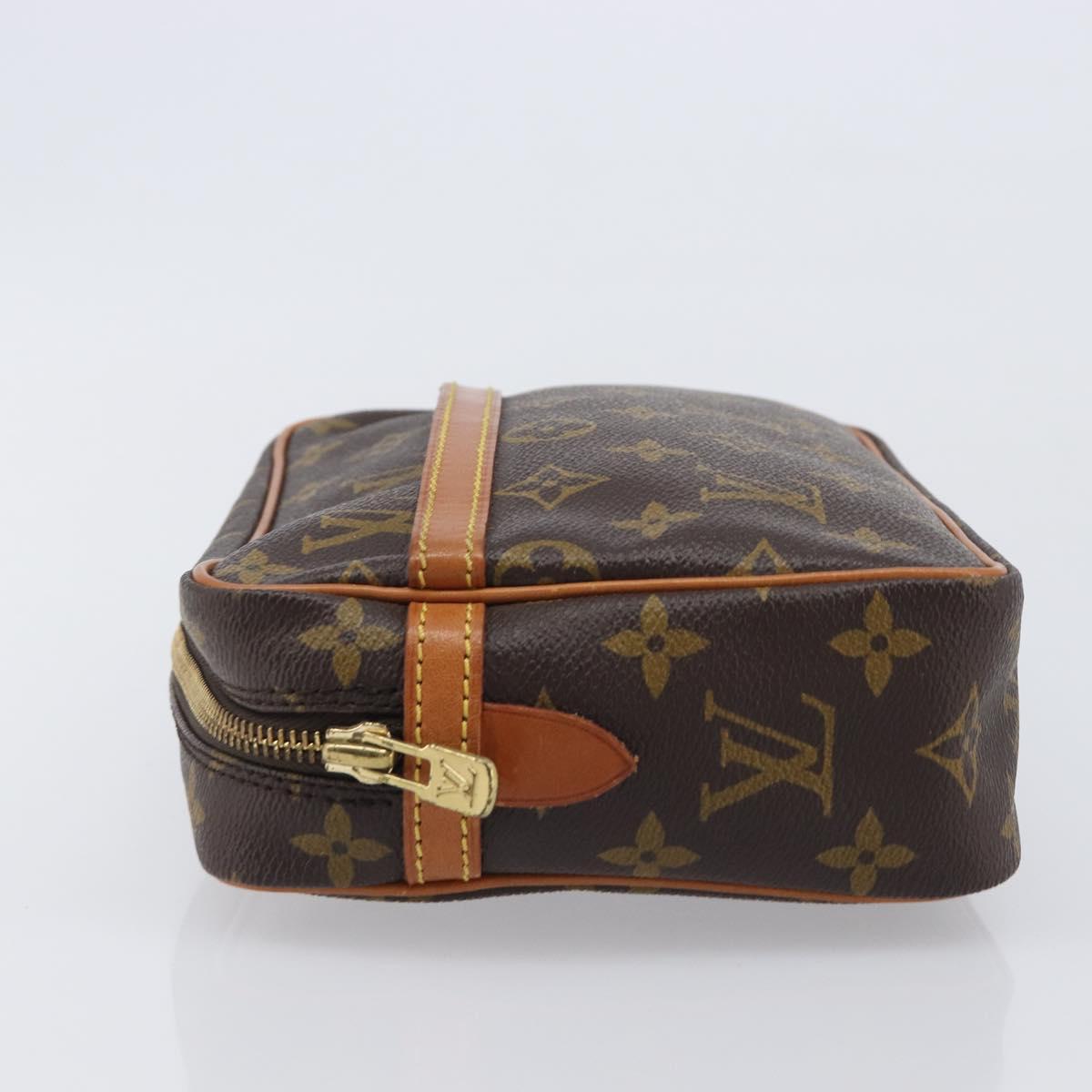 LOUIS VUITTON Monogram Compiegne 23 Clutch Bag M51847 LV Auth ep16015