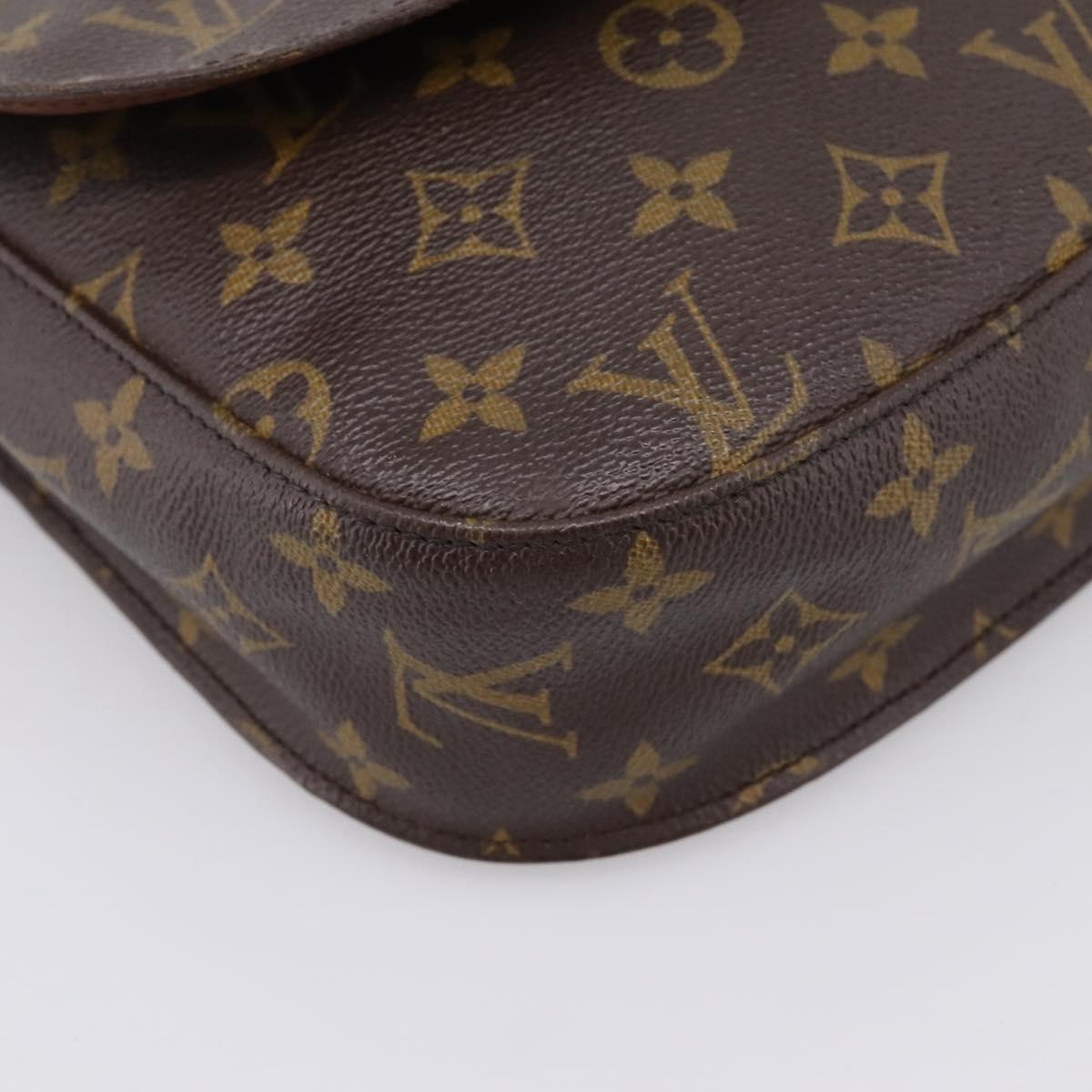 LOUIS VUITTON Monogram Saint Cloud GM Shoulder Bag M51242 LV Auth ep16023