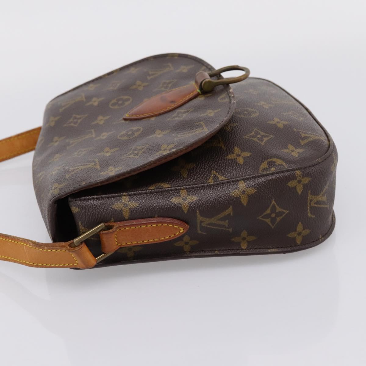 LOUIS VUITTON Monogram Saint Cloud GM Shoulder Bag M51242 LV Auth ep16023
