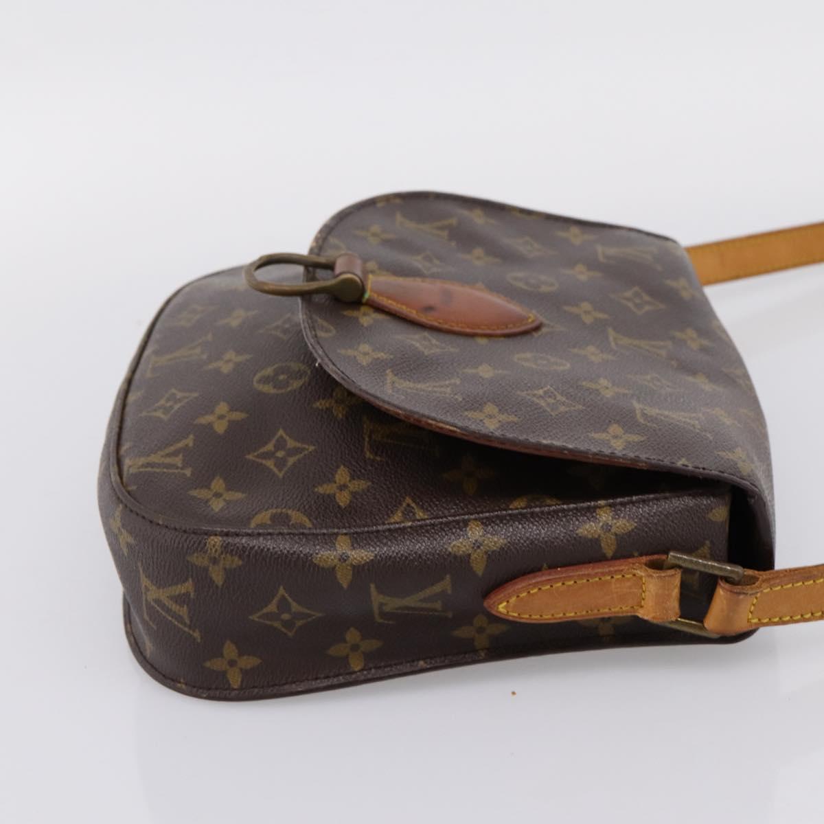 LOUIS VUITTON Monogram Saint Cloud GM Shoulder Bag M51242 LV Auth ep16023