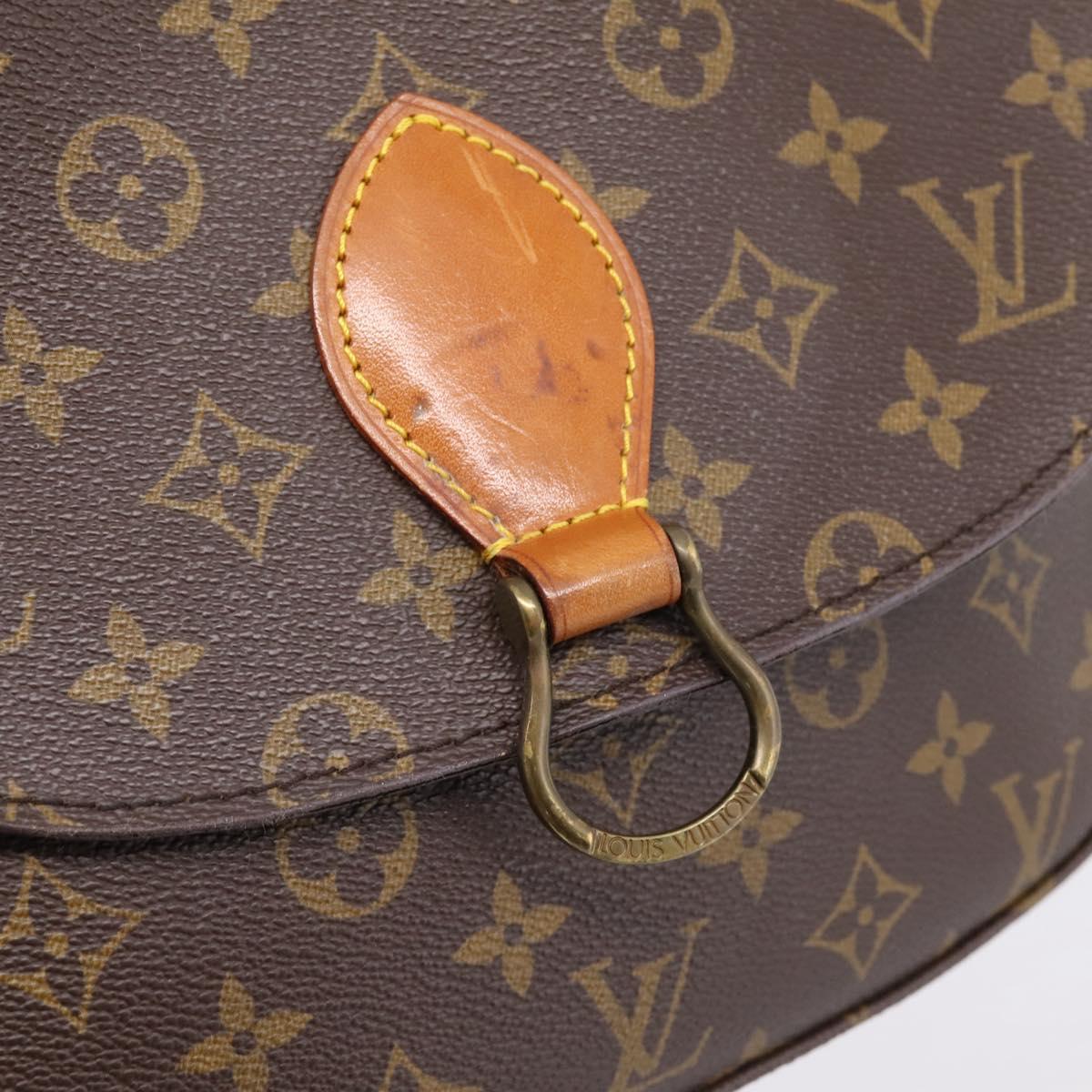 LOUIS VUITTON Monogram Saint Cloud GM Shoulder Bag M51242 LV Auth ep16031