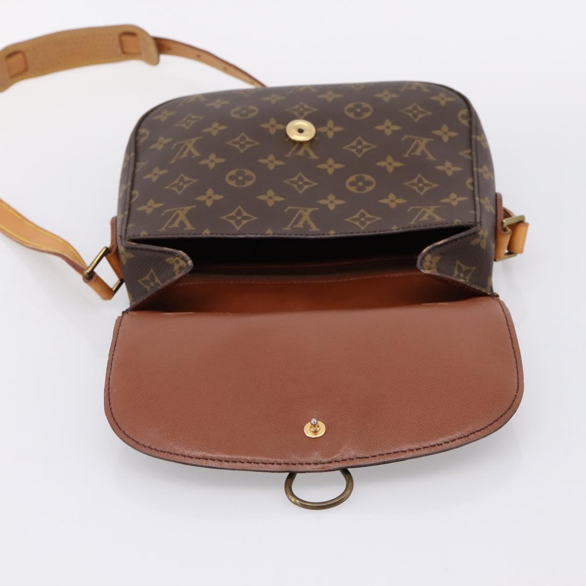 LOUIS VUITTON Monogram Saint Cloud GM Shoulder Bag M51242 LV Auth ep16031