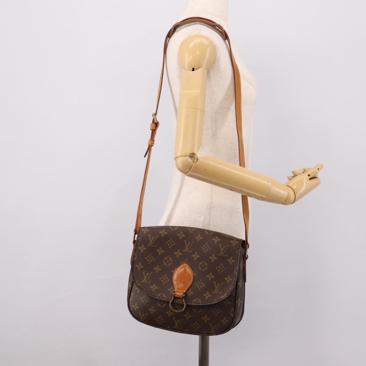 LOUIS VUITTON Monogram Saint Cloud GM Shoulder Bag M51242 LV Auth ep16031