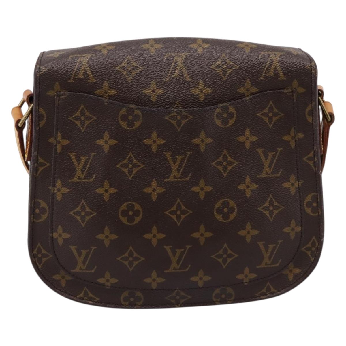 LOUIS VUITTON Monogram Saint Cloud GM Shoulder Bag M51242 LV Auth ep16031