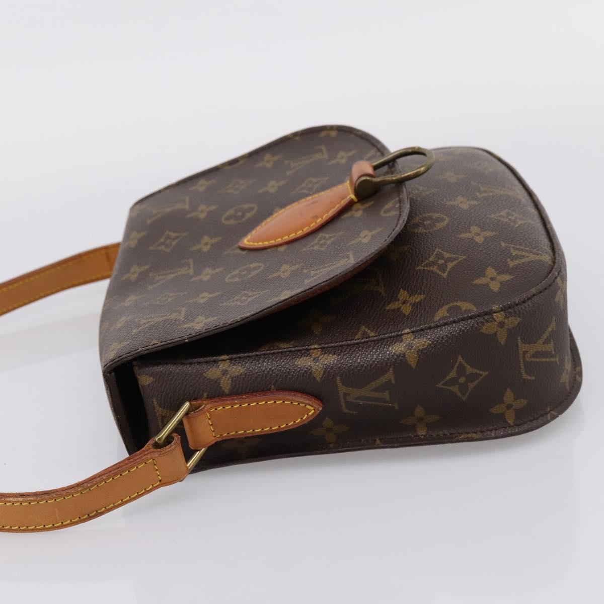 LOUIS VUITTON Monogram Saint Cloud GM Shoulder Bag M51242 LV Auth ep16031