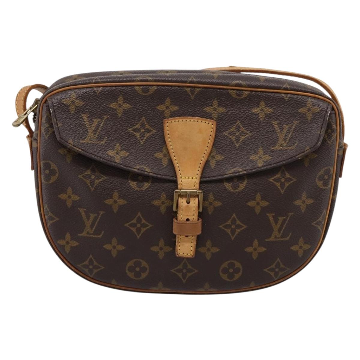 LOUIS VUITTON Monogram Jeune Fille MM Shoulder Bag M51226 LV Auth ep16032