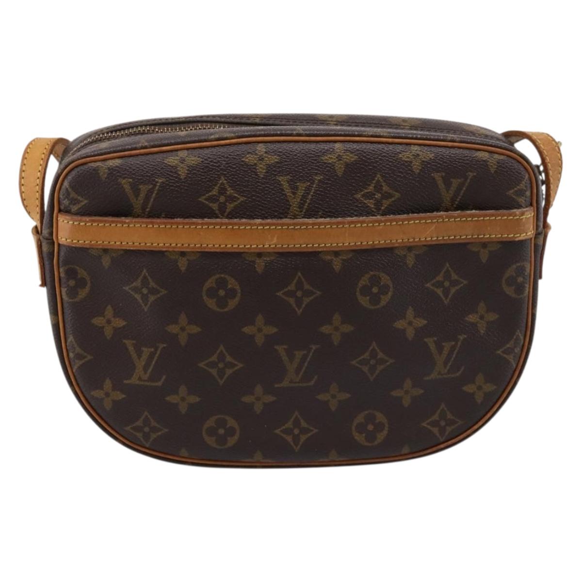 LOUIS VUITTON Monogram Jeune Fille MM Shoulder Bag M51226 LV Auth ep16032