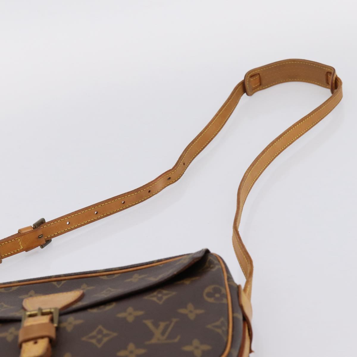 LOUIS VUITTON Monogram Jeune Fille MM Shoulder Bag M51226 LV Auth ep16032