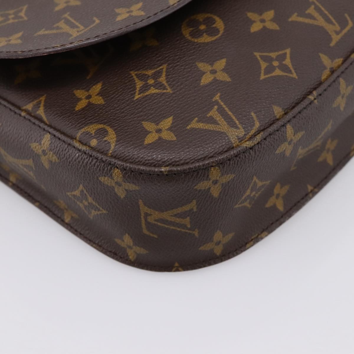 LOUIS VUITTON Monogram Saint Cloud GM Shoulder Bag M51242 LV Auth ep16034